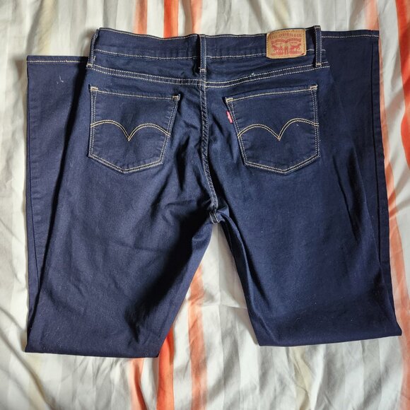 Levi’s 710 Super Skinny Jeans Women’s Size 31 Dark Wash Stretch Denim - Picture 5 of 13